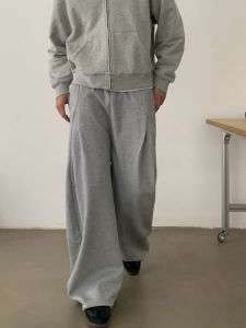 กางเกงวอร์มทรงหลวมสไตล์อเมริกันย้อนยุคสำหรับผู้ชายและผู้หญิง กางเกงขายาวทรงหลวมสไตล์ย้อนยุคแบบลำลอง ทรงหลวม ทรงหลวม ทรงหลวม