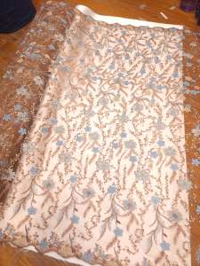 Tulle Bordir Motif Garden 5
