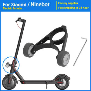Electric Scooter Handstand Stand for Xiaomi M365 1S Pro Mi3 4Lite for Ninebot F40 F20 Kickscooter Auxiliary Wheel Brackets Parts