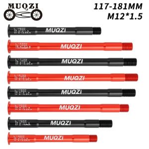 Trục Xuyên Tâm MUQZI M12 X P1.5 117-181L Hợp Kim Nhôm Dùng Cho Phuộc Trước Sau Xe Đạp Địa Hình Xe Đạp Đường Trường 12x100 12x142 12x148