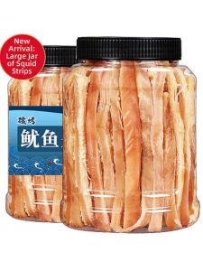 Ready-to-eat Charcoal Grilled Squid Strips Snacks