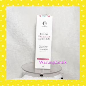 Natasha Skin Care Sakura Glow Skin Serum 20 ml by dr Fredi Setyawan Original Sakura Extract AHA Complex Brown Algae Brightening Hydrating Essence Melembabkan Mencerahkan - Lazada