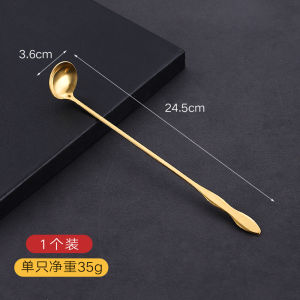 Thìa Đựng Gia Vị Bằng Thép Không Gỉ Dài Tay Cầm Sâu Cho Nhà Hàng Và Nhà Bếp Thìa Mật Ong Đầu Tròn Nhỏ Cho Nồi Súp Và Nhà Hàng