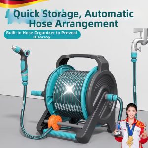 WEVOLA | High-pressure Frost-resistant Water Hose Auto Rewind Reel