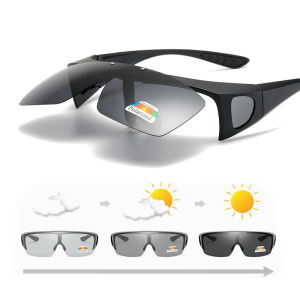 IMPALA PG2027W แว่นกันแดดแฟชั่นเลนส์โพลาไรซ์พับได้สำหรับผู้ชายและผู้หญิงแว่นกันแดดเลนส์ขนาดใหญ่90 ° เลนส์ขนาดใหญ่พลิกได้ใส่ได้ด้วยแว่นตา