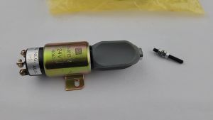 ENGINE STOP MOTOR 3PIN 12V OR 24V PULL TYPE LORRY TRUCK AKSESORI