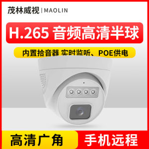 Topsee Poe Network Dome Camera 4 Million Indoor HD Full Color Night Video Audio Anchor Monitor