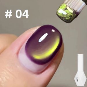 Sơn Móng Tay Dạng Gel SHAKA Cat Eye 10ml Màu Xanh Dương Xanh Lá Hồng Trắng Sữa Hiệu Ứng Bong Bóng Mùa Thu Kèm Hạt Thủy Tinh Dụng Cụ Trang Trí Móng.