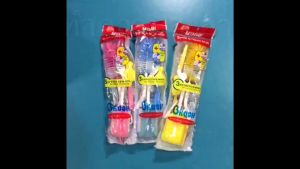 ชุดแปรงล้างขวดนม ผ่านเทคนิค เซ็ท 5 ชิ้น ชุดแปรงล้างหลอด ล้างหน้า ฟองน้ำ และเฟองรอบรูปที่จุกนม สุขภาพและความสะอาด