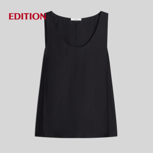 edition | Summer New Silk U-Neck Vest Top