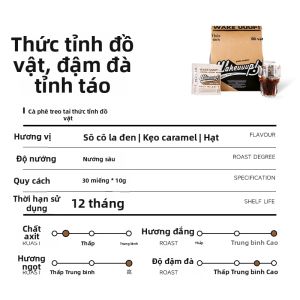 m2mcoffee | Cà Phê Rót Chua Thấp Vị Ngon Mượt 30 Gói