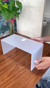 แท่นอะคริลิควางสินค้า ชั้นวางโมเดล ชั้นวางPopmart เเท่นวางผลิตภัณฑ์ product display