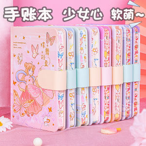 สมุดบันทึกสไตล์เกาหลี หนัง PU หนา 100 หน้าขึ้นไป สำหรับนักเรียน นักศึกษา นักเขียนบันทึก สมุดบันทึกสไตล์ K-Style ลายขนมปัง ลายดอกไม้ ลายดอกไม้ ลายดอกไม้