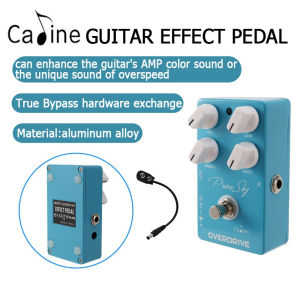 Caline CP-12 Pure Sky OD Guitar Pedal Pure and Clean Overdrive Guitar Effect Pedal True Bypass Electric Guitar Accessories