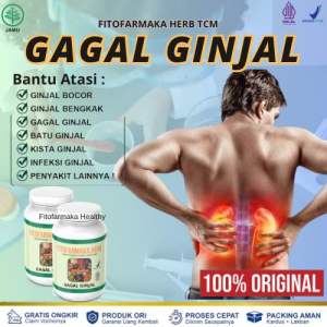 PROMO TCM Fitofarmaka Herb Vitamin Cina Original untuk Gagal Ginjal Radang Ginjal Infeksi Ginjal Mengatasi Kencing Batu Aman Tanpa Efek Samping