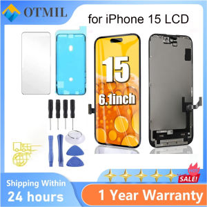 OLED Display for iPhone 15 LCD Screen 6.1" Replacement 3D Touch Face ID TrueTone FHD Screen Digitizer A2846 A3089 A3092 A3090