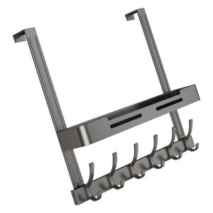 Hourleey | No Drill Strong Load Door Back Hook Hanging Rack