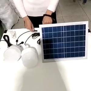 JOMO BUY 1 TAKE 1 Solar Light Bulb Outdoor Waterproof With Panel LED Solar Emergency Light Portable Hanging Camping Lamp Light tri-color With Remote 80000W 2000W 500W