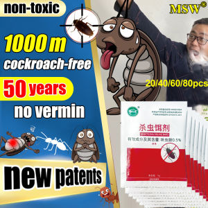 MSW®【Quick results long -lasting effects】cockroach killer bait cockroach powder killer pesticide cockroach trap cockroach killing bait Insect Pest Killer Powder Pest Bait Trap