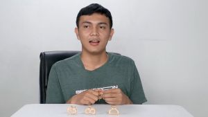 Jepit Rambut Bahan Metal Bentuk Geometris Gaya Korea Untuk Mandi