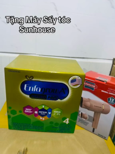 TẶNG MÁY SẤY SUNHUOSE] Sữa bột Enfagrow A+ NeuroPro 4 2.2kg với DHA giúp phát triển não bộ cho trẻ từ 2-6 tuổi