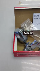 Nasara K-3 Paint Air Spray Gun 150ml 0.5mm Nozzle Airbrush Sprayer Paint Tool Penyembur Cat
