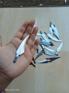 bilah pisau mini baja asli super tajampisau jalu ayam aduanpisau ususpisau multifungsi