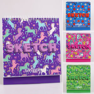 In Stock Australian Smiggle Stationery 120gsm Acid-Free Loose-Leaf Sketch Paper Notebook Child Drawing Coil Notebook