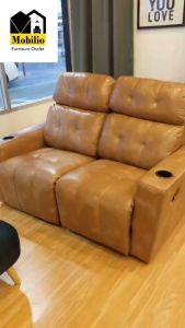 โซฟาปรับนอนรีไคลเนอร์ 2 ที่นั่ง รุ่น " มิโคนอส MYKONOS"