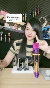 Mic Wireless Murah Isi 2 Mic Karaoke Suara Jernih