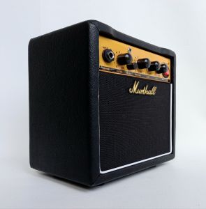 Ampli gitar 8 inc 3 input sudah distorsi delay bonus kabel jack bergaransi