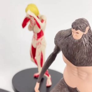 Action Figure ATTACK ON TITAN : FEMALE TITAN - Miniatur Pajangan Shingeki no Kyojin Annie Leonhart Mainan Topper