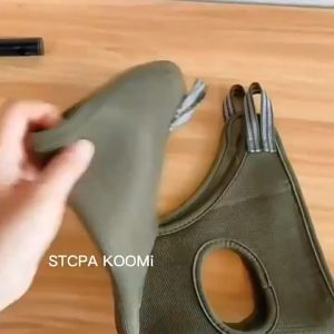 Võng treo cố định cắt tỉa lông sấy lông cắt móng chân cho Chó Mèo kèm 2 móc inox chắc chắn - Love Pets Shop