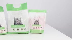 Cat Litter ทรายแมว 100% ออรแกนิค ผลิตจากกากถั่วเหลืองธรรมชาติ เครื่องดื่มทรายเต้าหู้ BHQ ทรายเต้าหู้