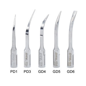 DTE เคล็ดลับเครื่องขูดหินปูนต้นฉบับหมุดปลายแหลมปริทันต์อุปกรณ์ขูดด้วยมือของ NSK SATELEC Scaler