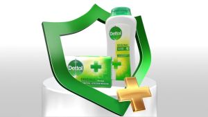 Paket Hemat - Dettol Sabun Batang Anti Bakteri Lasting Fresh 100 gr (5 Pcs)