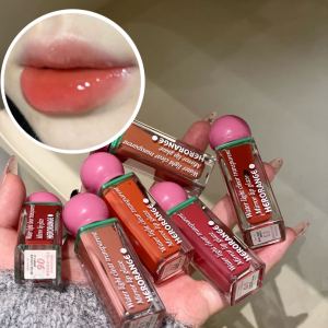 Son Bóng Herorange Clear Dewy Mirror Finish - Phong Cách Thu Đông Dưỡng Ẩm Lâu Dài Căng Mọng Tự Nhiên Tạo Hiệu Ứng Không Trang Điểm 4.5g