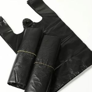 50pcs Black Disposable Garbage Bag Sturdy Thicken Quality Garbage Plastic Trash Bag Shopping Bag