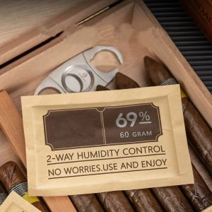 Portable Tobacco Cigar Moisture-proof Bag Bidirectional Humidity Control 8g Independently Cigar Humidor Humidifier Accessories