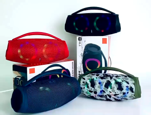 SPEAKER BOOMBOX JUMBO 3 LED MEGA BASS Good Quality - SPEAKER JUMBO 3 LED BOOMBOX