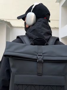 กระเป๋าเป้หนังกระเป๋านักเรียนกันน้ําคุณภาพสูงความจุขนาดใหญ่กระเป๋าเดินทาง