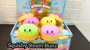 Dumpling Squishy Toy Mystery Squeeze Stress Relief Fidget Soft Steamed Bun Mainan Tekan Comel Squishy Destress 包子捏捏乐解压玩具