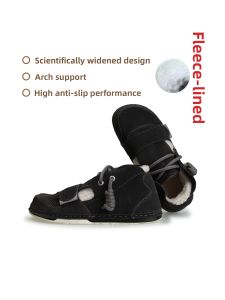 THEMULE | Warm Anti-slip Snow Boots With Fleece And Magic Tape