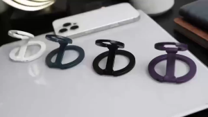 Double Magnetic Cell Phone Ring Holder Compatible With iPhone 16 12 13 14 15 16 17Series MagSafe Rem
