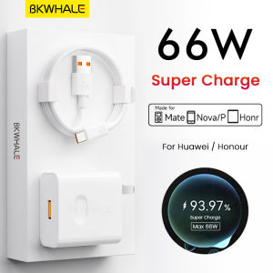 BKWHALE Củ sạc Sạc nhanh 66W / Củ cáp sạc nhanh Honor 6A Type-C Đối với Huawei Bộ sạc / Super charge