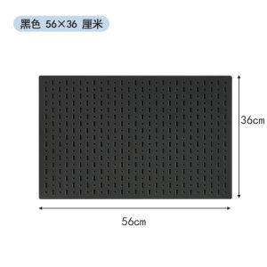 Multi-Functional Desktop Hole Board Metal Accessories Kitchen Storage Organizer Rack No Drilling Required Plastic Material