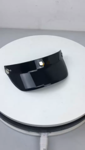 ของมาใหม่！ที่บังแดดหมวกกันน็อครถจักรยานยนต์ 3 กระดุม กระจกหมวกกันน็อค สามสี