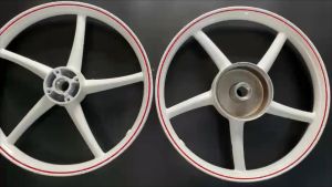 Mâm- Vành 5 Cây Ya Đĩa Kiểu R.CB Chỉ Đỏ Gắn Si Ju Tau Ex 2006-2010...