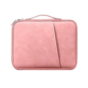 QUZHI | Large Capacity Tablet Storage Bag Handheld Keyboard Computer Protective Case Simplistic Style iPad Mini Inner Bag Air12 Pro12