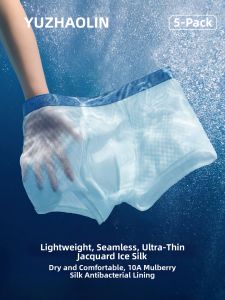 Yuzhaolin | Cool Silk Men Underwear Lightweight